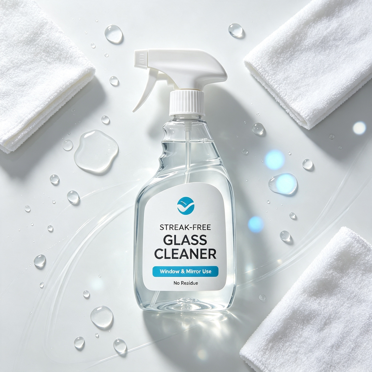 Streak Free Glass Cleaner Spray